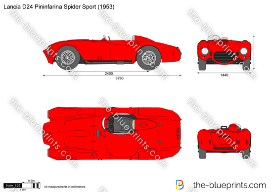 Lancia D24 Pininfarina Spider Sport