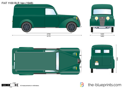 FIAT 1100 BLR Van (1948)