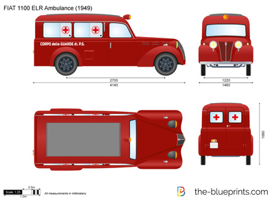 FIAT 1100 ELR Ambulance (1949)