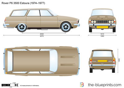 Rover P6 3500 Estoura (1974)