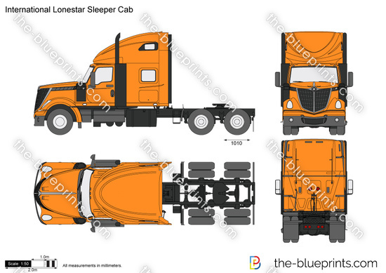 International Lonestar Sleeper Cab