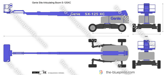 Genie Site Articulating Boom SX-125XC