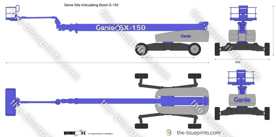 Genie Site Articulating Boom SX-150