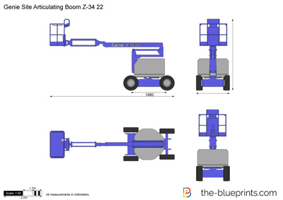 Genie Site Articulating Boom Z-34 22