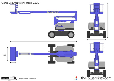 Genie Site Articulating Boom Z60E