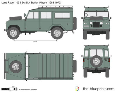 Land Rover 109 S2A SIIA Station Wagon (1958)