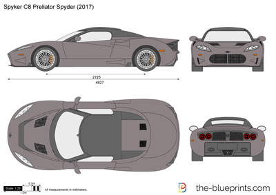 Spyker C8 Preliator Spyder (2017)