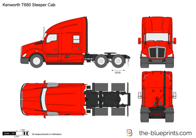 Kenworth T680 Sleeper Cab