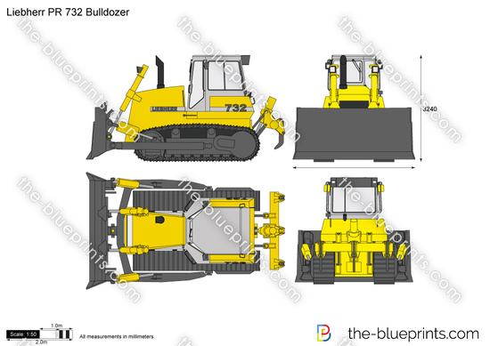 Liebherr PR 732 Bulldozer