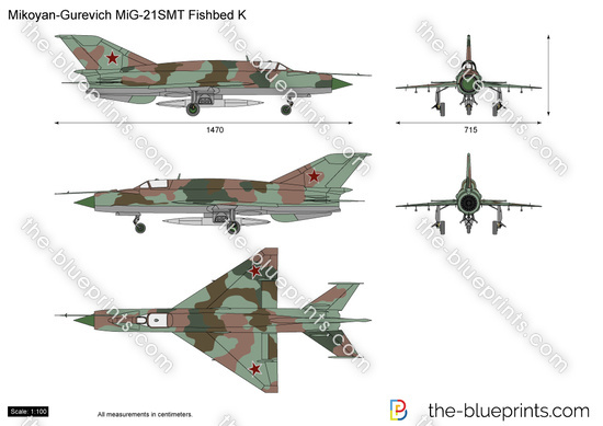 Mikoyan-Gurevich MiG-21SMT Fishbed K