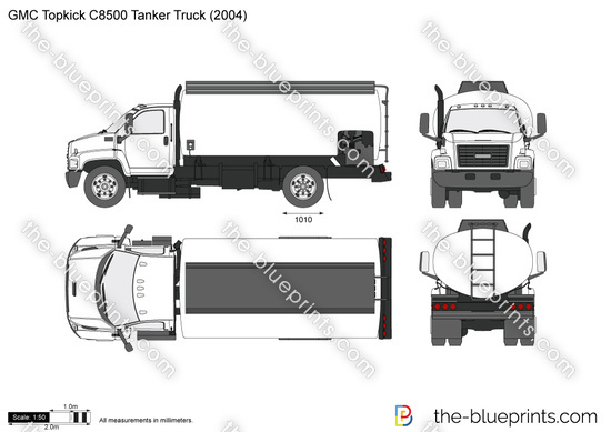 GMC Topkick C8500 Tanker Truck