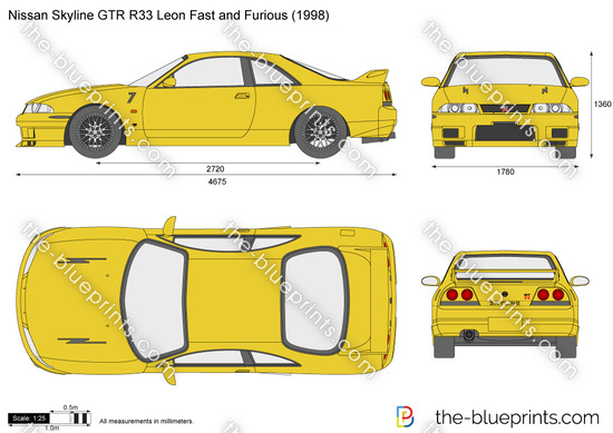 Nissan Skyline GTR R33 Leon Fast and Furious