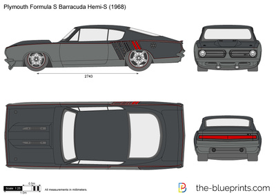 Plymouth Formula S Barracuda Hemi-S
