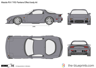 Mazda RX-7 RS Pantera Effect body kit