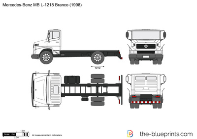 Mercedes-Benz MB L-1218 Branco (1998)