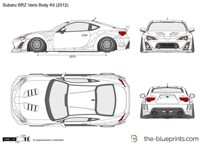 Subaru BRZ Varis Body Kit (2012)