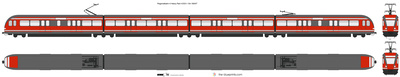 Regionalbahn 4 Heavy Rail 4 ES31-134-180WT