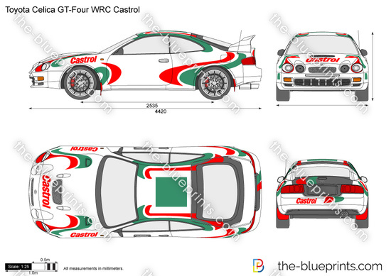 Toyota Celica GT-Four WRC Castrol