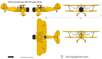WACO Aircraft Corp YMF-5D Super
