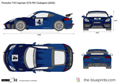 Porsche 718 Cayman GT4 RS Clubsport (2022)