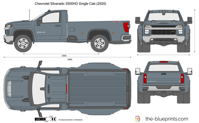 Chevrolet Silverado 3500HD Single Cab (2020)