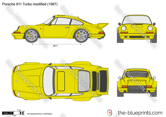 Porsche 911 Turbo modified