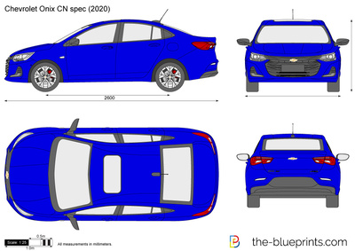 Chevrolet Onix CN spec (2020)