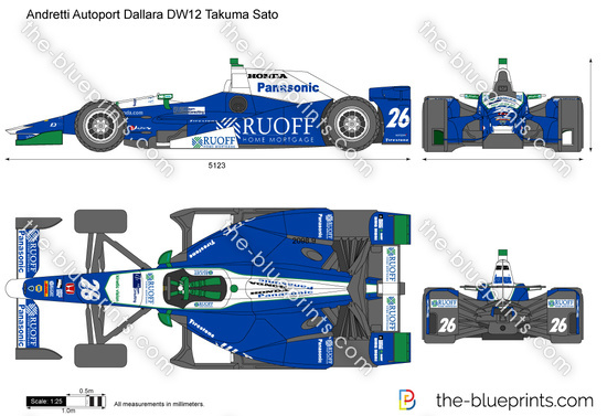 Andretti Autoport Dallara DW12 Takuma Sato