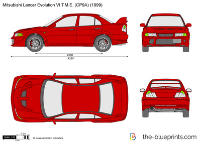 Mitsubishi Lancer Evolution VI T.M.E. (CP9A) (1999)