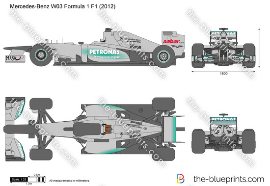 Mercedes-Benz W03 Formula 1 F1
