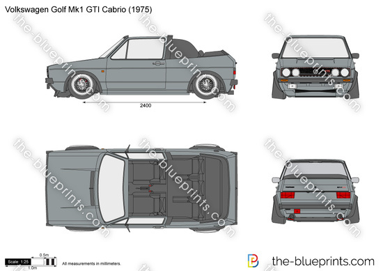Volkswagen Golf Mk1 GTI Cabrio