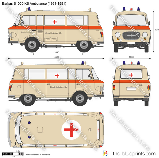Barkas B1000 KB Ambulance