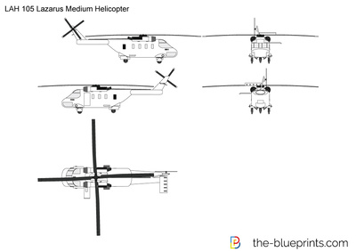 LAH 105 Lazarus Medium Helicopter