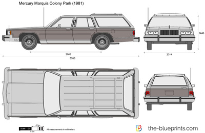Mercury Marquis Colony Park (1981)