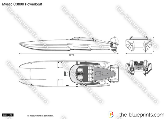 Mystic C3800 Powerboat