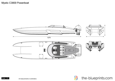 Mystic C3800 Powerboat