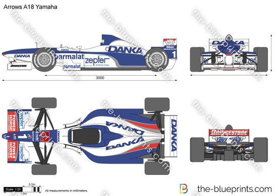 Arrows A18 Yamaha F1 Formula 1