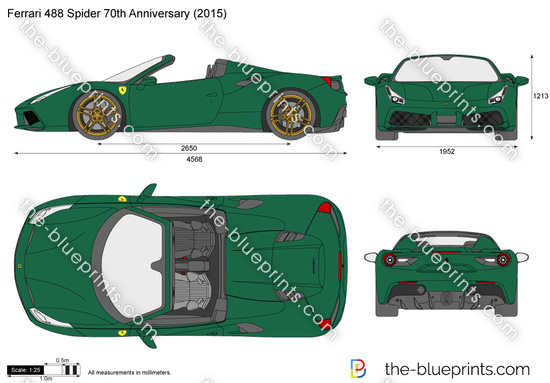 Ferrari 488 Spider 70th Anniversary