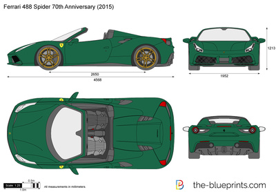 Ferrari 488 Spider 70th Anniversary (2015)