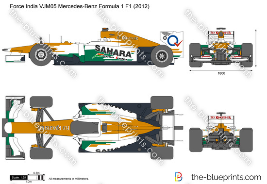 Force India VJM05 Mercedes-Benz Formula 1 F1