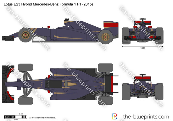 Lotus E23 Hybrid Mercedes-Benz Formula 1 F1
