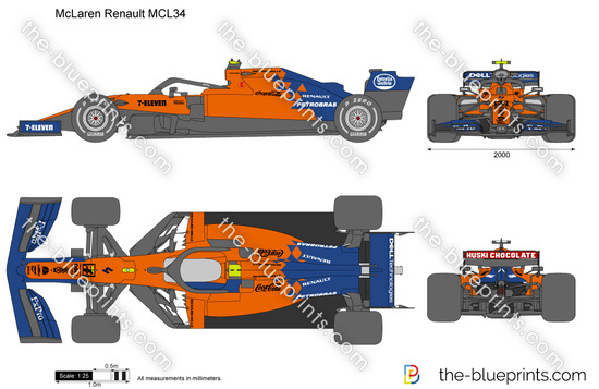 McLaren Renault MCL34 Formula 1
