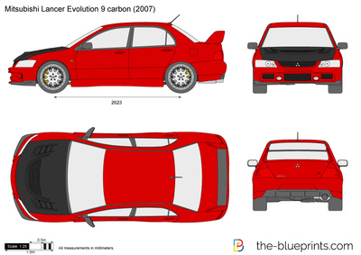 Mitsubishi Lancer Evolution 9 carbon (2007)