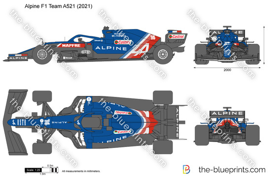 Alpine F1 Team A521