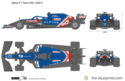 Alpine F1 Team A521