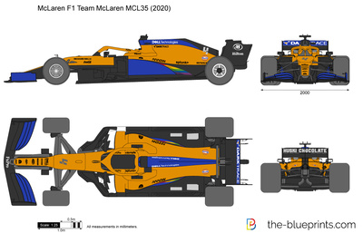 McLaren F1 Team McLaren MCL35 Formula 1