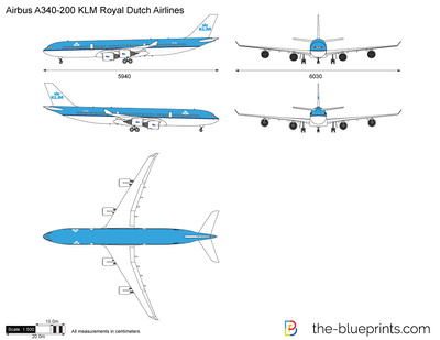 Airbus A340-200 KLM Royal Dutch Airlines