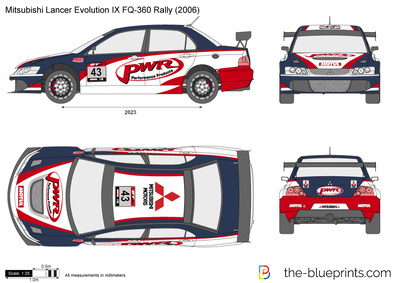 Mitsubishi Lancer Evolution IX FQ-360 Rally (2006)