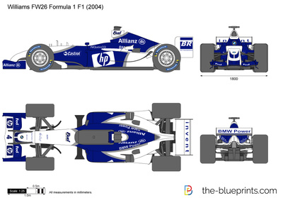 Williams FW26 Formula 1 F1 (2004)