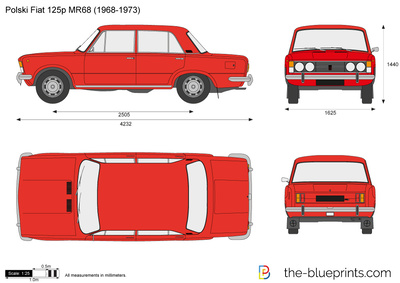 Polski Fiat 125p MR68 (1968)